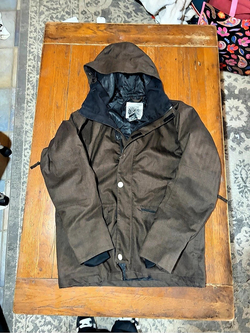 Mackage Hooded Brown Jacket